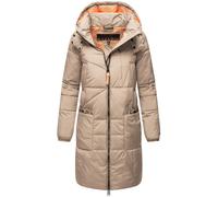 Steppmantel NAVAHOO "Bliblablubb 14" Gr. XL (42), grau (taupe) Damen Mäntel (65068547-XL) taupe