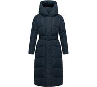 Steppmantel NAVAHOO "Eisblick 14", Damen, Gr. L (40), blau (navy), Obermaterial: 100% Polyester, Innenfutter: 100% Polyester, Wattierung: 100% Polyester, Ärmelfutter: 100% Polyester, casual, figurumsp