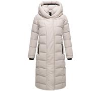 Damen Steppmantel mit Rucksackträger "Engelsfeder XIV" Bone XXL