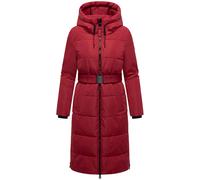 Steppmantel NAVAHOO "Herbstnebel 14", Damen, Gr. M (38), rot (dunkelrot), Obermaterial: 100% Polyester; Innenfutter: 100% Polyester; Wattierung: 100% Polyester; Ärmelfutter: 100% Polyester, figurumspi