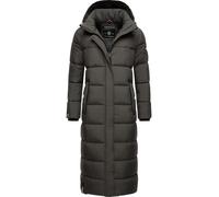 Steppmantel NAVAHOO "Isalie", Damen, Gr. XXL (44), grau (anthrazit), Oberstoff: 100% Polyester; Futter: 100% Polyester; Wattierung: 100% Polyester; Ärmelfutter: 100% Polyester, oversize ca. Mitte Wade