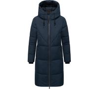 Steppmantel NAVAHOO "Kältekuschel XIV", Damen, Gr. M (38), navy, Obermaterial: 100% Polyester; Innenfutter: 100% Polyester; Wattierung: 100% Polyester; Ärmelfutter: 100% Polyester, tailliert ca. Mitte