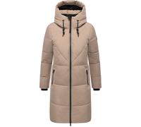 Steppmantel NAVAHOO "Kältekuschel XIV", Damen, Gr. XXL (44), taupe, Obermaterial: 100% Polyester; Innenfutter: 100% Polyester; Wattierung: 100% Polyester; Ärmelfutter: 100% Polyester, tailliert ca. Mi