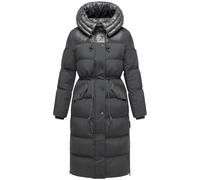 Steppmantel NAVAHOO "Knusperherz 14", Damen, Gr. XXL (44), grau (anthrazit), Obermaterial 1: 100% Polyester; Obermaterial 2: 100% Nylon; Innenfutter: 100% Polyester; Ärmelfutter: 100% Polyester; Watti