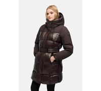 Steppmantel NAVAHOO "Mandelkuss 14", Damen, Gr. L (40), choco, Obermaterial: 100% Polyester. Obermaterial 2: 100% Nylon. Innenfutter: 100% Polyester. Ärmelfutter: 100% Polyester. Wattierung: 100% Poly