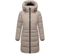 Steppmantel NAVAHOO "Mondnebel XIV", Damen, Gr. XS (34), beige (helltaupe), Obermaterial: 100% Polyester. Innenfutter: 100% Polyester. Wattierung: 100% Polyester. Ärmelfutter: 100% Polyester, figurums