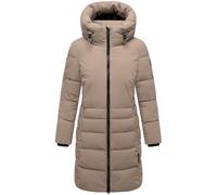 Steppmantel NAVAHOO "Mondnebel XIV", Damen, Gr. XS (34), beige (taupe), Obermaterial: 100% Polyester. Innenfutter: 100% Polyester. Wattierung: 100% Polyester. Ärmelfutter: 100% Polyester, figurumspiel