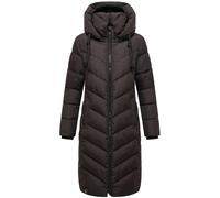 Warmer Steppmantel "Sahnekatzii XIV" Choco XXXL