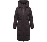 Steppmantel NAVAHOO "Schokokuss XIV", Damen, Gr. 6XL (52), coffee, Obermaterial: 92% Nylon, 8% Elasthan; Innenfutter: 100% Polyester; Wattierung: 100% Polyester; Ärmelfutter: 100% Polyester, tailliert