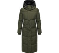 Steppmantel NAVAHOO "Taublüte XIV", Damen, Gr. 4XL (48), gelbgrün, Obermaterial: 100% Polyester; Innenfutter: 100% Polyester; Wattierung: 100% Polyester; Ärmelfutter: 100% Polyester, Basic, figurumspi