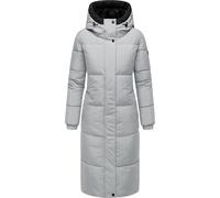 Steppmantel NAVAHOO "Taublüte XIV", Damen, Gr. 5XL (50), grau, Obermaterial: 100% Polyester; Innenfutter: 100% Polyester; Wattierung: 100% Polyester; Ärmelfutter: 100% Polyester, Basic, figurumspielen