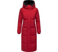 Steppmantel NAVAHOO "Taublüte XIV", Damen, Gr. XL (42), rot (dunkelrot), Obermaterial: 100% Polyester. Innenfutter: 100% Polyester. Wattierung: 100% Polyester. Ärmelfutter: 100% Polyester, Basic, figu