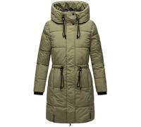 Kurzer Steppmantel "Zuckertatze XIV" Olive Leaf XL