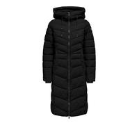 Steppmantel ONLY "ONLJULIET LIFE QUILT COAT OTW", Damen, Gr. M, schwarz, Web, Obermaterial: 100% Polyester, unifarben, Mäntel Steppmantel (55072739-M) schwarz