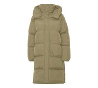 OXMO by OXElice Damen Steppmantel Wintermantel Winterjacke warm gefüttert hochabschließender Kragen Robustes, Größe:40, Farbe:Covert Green (180617)