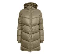 Steppmantel OXMO "Steppmantel OXTabata", Damen, Gr. L, grün (dusty olive), Obermaterial: 100% Nylon NY., Mäntel Steppmantel (73254908-L) dusty olive