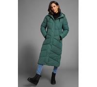 Steppmantel POLARINO, Damen, Gr. 48 (XL), grün (dunkelgrün), Obermaterial: 100% Polyester. Futter: 100% Polyester. Futter Rückenteil: 100% Polyester. Wattierung: 100% Polyester, unifarben, oversize ex