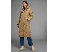 Steppmantel POLARINO, Damen, Gr. 50, camel, Obermaterial: 100% Polyester. Futter: 100% Polyester. Futter Rückenteil: 100% Polyester. Wattierung: 100% Polyester, unifarben, oversize extralang, Rippbünd