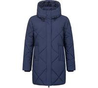 Steppmantel RAGWEAR "Diamanta", Damen, Gr. M (38), blau (dunkelblau), Obermaterial: 100% Polyester; Innenfutter: 100% Polyester; Wattierung: 100% Polyester, Basic, A-Linie ca. Mitte Oberschenkel, hoch