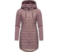 Steppmantel RAGWEAR "Lucinda Long", Damen, Gr. M (38), lila (mauve), Obermaterial: 100% Polyester. Obermaterial Ärmel: 100% Baumwolle. Futter: 100% Polyester. Wattierung: 100% Polyester, figurumspiele