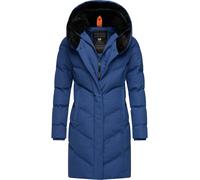 Steppmantel RAGWEAR "Natalka Cosy" Gr. L (40), blau (navy) Damen Mäntel (56360542-L) navy