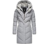 Steppmantel RAGWEAR "Natalka Cosy" Gr. M (38), grau (hellgrau) Damen Mäntel (23189556-M) hellgrau
