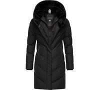 wasserdichter Steppmantel mit Kapuze "Natalka Cosy" Black XXL