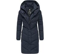 Steppmantel RAGWEAR "Natalka" Gr. L (40), blau (dunkelblau) Damen Mäntel (33375344-L) dunkelblau