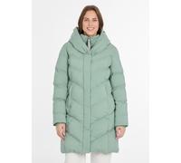 Steppmantel RAGWEAR "NATALKA", Damen, Gr. XS, dusty grün, Steppware, Obermaterial: 100% Polyester, unifarben, knielang, Mäntel Steppmantel, verdeckter Reißverschluss (15817618-XS)