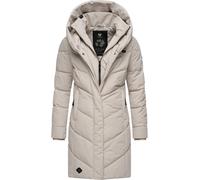 Steppmantel RAGWEAR "Natalka" Gr. XXL (44), grau (hellgrau) Damen Mäntel (13385317-XXL) hellgrau