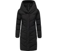 Steppmantel RAGWEAR "Natalka Soft YOUMODO", Damen, Gr. XXXL(46), schwarz, Obermaterial: 100% Polyester; Innenfutter: 100% Polyester; Wattierung: 100% Polyester, figurumspielend ca. Mitte Oberschenkel,