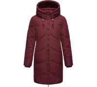 Steppmantel RAGWEAR "Novista" Gr. XXXL (46), rot (weinrot) Damen Mäntel (44442249-XXXL) weinrot