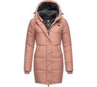 Steppmantel RAGWEAR "Relive Long Remake" Gr. XXL (44), rosa (altrosa) Damen Mäntel (87771245-XXL) altrosa