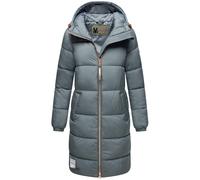 Winterjacke MARIKOO "Nomadiaa", Damen, Gr. 3XL, blau (stormy blau), Obermaterial: 100% Polyester; Innenseite: 100% Polyester; Futter: 100% Polyester; Wattierung: 100% Polyester, Jacken Winterjacke, La