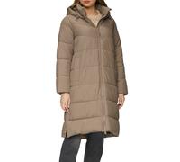 Steppmantel S.OLIVER, Damen, Gr. 38, braun, Web, Obermaterial: 100% Polyester. Futter: 100% Polyester, unifarben, lang, Mäntel Steppmantel, im Relaxed Fit (49684947-38)