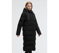 Steppmantel SOCCX, Damen, Gr. XL, schwarz, Material: 100% Polyester, Futter: 100% Polyester, Füllung: 100% Polyester, unifarben, regular fit, hoch geschlossener Ausschnitt, eingesetzt Windstopperbündc