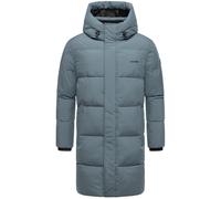 Steppmantel STONE HARBOUR "Hadrieen XX", Herren, Gr. M (50), hellblau, Obermaterial: 100% Polyester. Innenfutter: 100% Polyester. Wattierung: 100% Polyester. Ärmelfutter: 100% Polyester, Basic, gerade