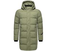 Steppmantel STONE HARBOUR "Thadeek XX", Herren, Gr. XXXL (58), olivgrün, Obermaterial: 100% Polyester; Innenfutter: 100% Polyester; Wattierung: 100% Polyester; Ärmelfutter: 100% Polyester, Basic, gera