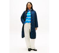 Tommy Hilfiger Damen Padded Flag Quilted Coat Ww0ww47747 Parka-Mantel, BLUE (Dark Night Navy), S EU