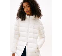 Tommy Jeans Regular Fit Daunenmantel mit Entendaunen-Füllung in Offwhite, Größe L