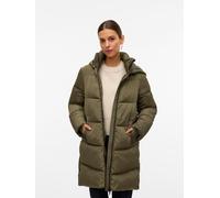 Steppmantel VERO MODA "VMHALSEY COAT BOOS", Damen, Gr. XS, grape leaf, Web, Obermaterial: 100% Polyester, unifarben, regular fit Po-bedeckend, Mäntel Steppmantel (39769440-XS) grape leaf