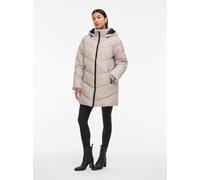 Steppmantel VILA "VIMILJA PADDED COAT - NOOS", Damen, Gr. 40, grau (chateau gray), Steppware, Obermaterial: 100% Polyester, unifarben, regular fit ca. Mitte Oberschenkel, Mäntel Steppmantel (68432849-