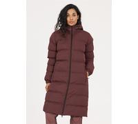 Steppmantel WHISTLER "Abella", Damen, Gr. 42, braun (dunkelrot), 100% Polyester, unifarben, lang, ohne Ausschnitt, Mäntel Steppmantel, mit atmungsaktiver Eigenschaft (41756328-42) dunkelrot