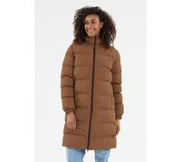 Steppmantel WHISTLER "Abella", Damen, Gr. 48, braun, 100% Polyester, unifarben, lang, ohne Ausschnitt, Mäntel Steppmantel, mit atmungsaktiver Eigenschaft (77681608-48) braun