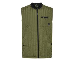 Steppweste 11 PROJECT "Steppweste PRArne", Herren, Gr. L, grün (loden grün), Obermaterial: 100% Polyester PES., Westen Steppweste (63495048-L) loden grün