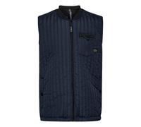 Steppweste 11 PROJECT "Steppweste PRArne", Herren, Gr. M, blau (marineblaus), Obermaterial: 100% Polyester PES., Westen Steppweste (95468033-M) marineblaus