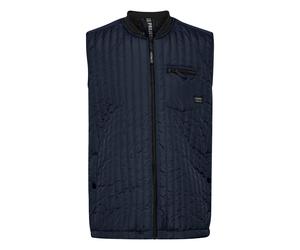 Steppweste 11 PROJECT "Steppweste PRArne", Herren, Gr. M, blau (marineblaus), Obermaterial: 100% Polyester PES., Westen Steppweste (95468033-M) marineblaus