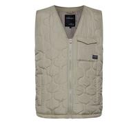 Steppweste 11 PROJECT "Steppweste PRStopkus", Herren, Gr. L, beige (crockery), Obermaterial: 100% Polyester PES., Casual, regular fit hüftlang, Westen Steppweste (89921429-L) crockery