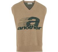 Steppweste ANOTHER COTTON LAB "Another Cotton Lab A Sweater Vest", Herren, Gr. XS, beige, 42% Polyacryl, 30% Polyester, 28% Polyamid, Westen Steppweste (15440053-XS) beige