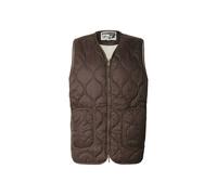 Steppweste ANOTHER COTTON LAB "Another Cotton Lab Another Padded Vest", Damen, Gr. L, braun, 100% Polyester, Westen Steppweste (92842259-L) braun